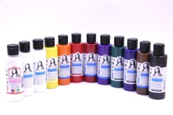 Südor Monalisa Akrilik Boya Seti 12 Renk x 70 ml. Extra Beyaz - Südor