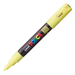 Uni PC-1M Posca Renkli Poster Markörü (0.7 mm) Güneş Sarısı - Uni-Ball