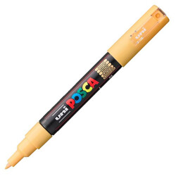 Uni PC-1M Posca Renkli Poster Markörü (0.7 mm) Kayısı - Uni-Ball