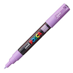 Uni PC-1M Posca Renkli Poster Markörü (0.7 mm) Lavanta - Uni-Ball