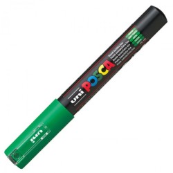 Uni PC-1M Posca Renkli Poster Markörü (0.7 mm) Yeşil - Uni-Ball