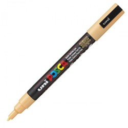 Uni PC-3M Posca Renkli Poster Markörü (0.9-1.3 mm) Açık Turuncu - Uni-Ball