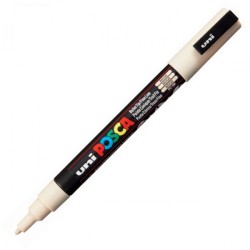 Uni PC-3M Posca Renkli Poster Markörü (0.9-1.3 mm) Bej - Uni-Ball