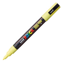 Uni PC-3M Posca Renkli Poster Markörü (0.9-1.3 mm) Güneş Sarısı - Uni-Ball