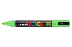 Uni PC-5M Posca Renkli Poster Markörü (1.8-2.5 mm) Elma Yeşili - Uni-Ball