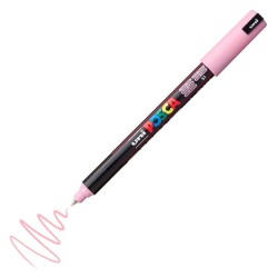 Uni Posca PC-1MR Renkli Poster Markörü (0.7 mm) Açık Pembe - Uni-Ball