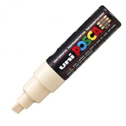 Uni Posca PC-8K Renkli Poster Markörü (0.8 mm) Bej - Uni-Ball