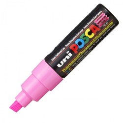 Uni Posca PC-8K Renkli Poster Markörü (0.8 mm) Floresan Pembe - Uni-Ball
