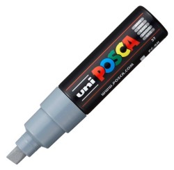 Uni Posca PC-8K Renkli Poster Markörü (0.8 mm) Gri - Uni-Ball