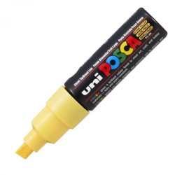 Uni Posca PC-8K Renkli Poster Markörü (0.8 mm) Saman Sarısı - Uni-Ball