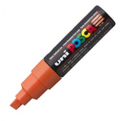 Uni Posca PC-8K Renkli Poster Markörü (0.8 mm) Turuncu - Uni-Ball