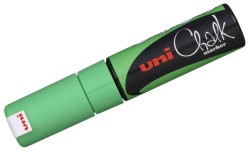 Uni PWE-8K Chalk Su Bazlı Siyah Tahta Markörü (8.0mm) F.Yeşil - Uni-Ball