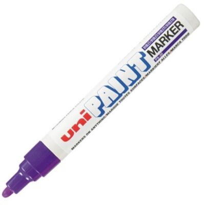 Uni Px-20 Yağ Bazlı Paint Markör 2.2-2.8mm Mor - 1