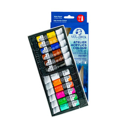 Van Dyck Atelier Akrilik Boya Seti 12ml 12li - Van Dyck